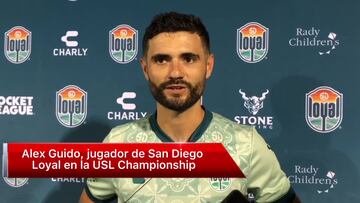 Alex Guido, el hombre de San Diego Loyal que podría ir a MLS o Liga Mx