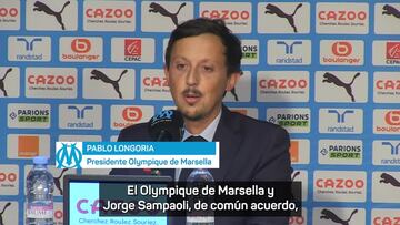 Longoria explica la separación entre Sampaoli y el Olympique de Marsella