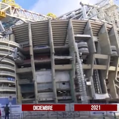 Los notables avances del Santiago Bernabéu