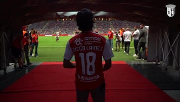 Diego Lainez, nuevo jugador del Sporting Braga