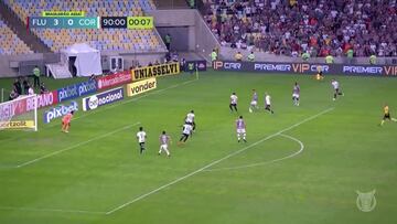 Locura absoluta en Brasil: la emoción de Fred en su último gol en casa y ante el Corinthians