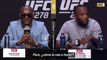 Kamaru Usman confiesa tener miedo de Canelo