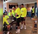 El recibimiento de los argentinos a Richarlisson en el Tottenham