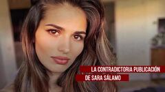 Sara Sálamo se enzarza con un tuitero que la acusó de vivir “muy bien”