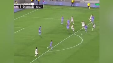 La jugada que se ha hecho viral del Plan B de Ancelotti ‘bailando’ a la Juve