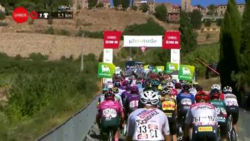 ¡Pero qué bestia! Roglic ganando al esprint a uno de los mejores velocistas del mundo