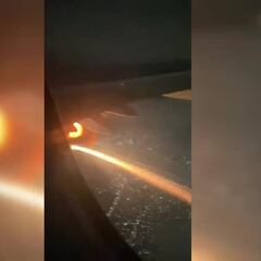 Se incendia turbina de avión en pleno vuelo de Guadalajara a Los Angeles