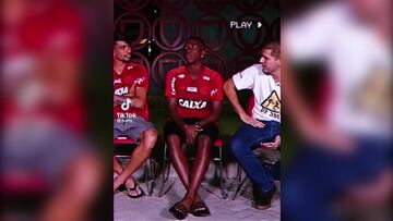 Sale a la luz un v¨ªdeo in¨¦dito de Vinicius en Brasil y ya lo ten¨ªa claro: call¨® muchas bocas