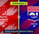Resumen y goles del Reims vs. Lyon