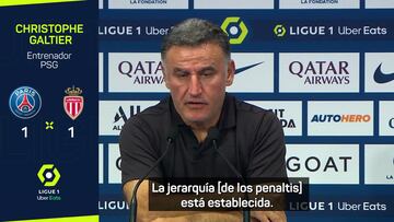 Galtier: “Mbappé es el tirador de penaltis, Neymar es el número dos”