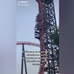 Atrapados en ‘El Abismo’ del Parque de Atracciones de Madrid