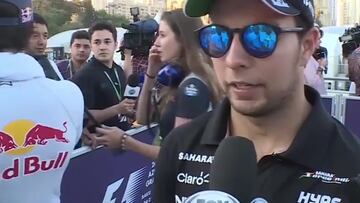 Lo que dijo aquí Checo Pérez de Ocon que es la realidad de Alonso hoy: atención al palo tremendo