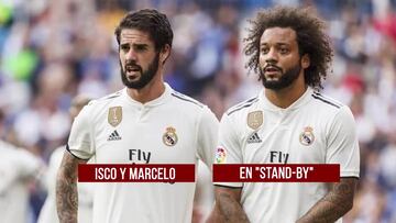 Isco y Marcelo a la espera de un buen equipo