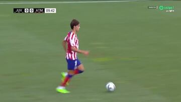 Amenaza con poner patas arriba el inicio de Liga: João, zarandeando a la Juve en el golazo de Morata