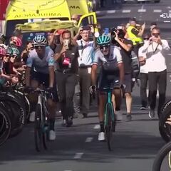 Es un mito del ciclismo mundial y así se lo han hecho saber: el emotivo homenaje a Alejandro Valverde