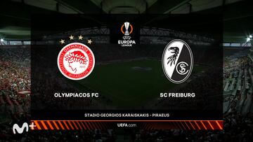 Resumen y goles del Olympiakos vs Friburgo, fase de grupos de Europa League