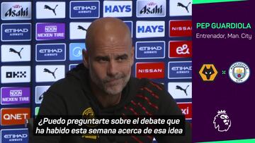 La respuesta más fría de Guardiola sobre un All-Star en la Premier League