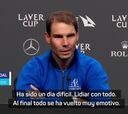 Nadal y una frase sobre Federer para recordar toda la vida: “Tras toda una carrera siendo rivales...”