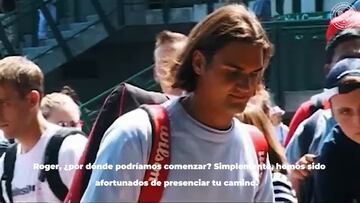 Wimbledon despide a Federer de una manera que ha conmovido al tenis mundial