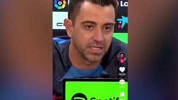 Jamás se había visto a Xavi emocionarse así con un jugador: esto dijo sobre Aubameyang