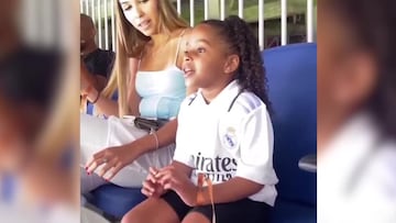 La hermana de Rodrygo ha enamorado al madridismo por esto en la grada del Bernabéu