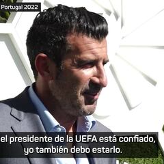 Primera reacción de Figo a su documental de Netflix