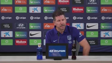 Preguntan a Simeone sobre la posible denuncia del Barça por Griezmann: ojo a su respuesta