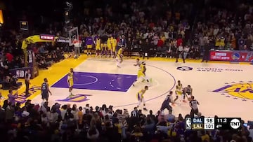 Doncic sigue a ritmo de MVP: última jugada, tres puntos por detrás y hace esto