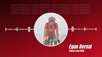 Egan Bernal: “Pensé en el retiro”