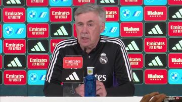 La noticia esperanzadora de Ancelotti de cara al derbi ante el Atlético de Madrid