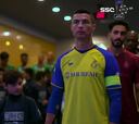 Vean lo que significa Cristiano en Arabia: el momento previo al debut que lo explica a la perfección