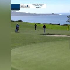 Parecía un desastre y es uno de los golpes del año: la genialidad de Rahm que cautiva al PGA