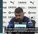 Gattuso: “Gabriel Paulista no me ha faltado al respeto, ni yo a él”