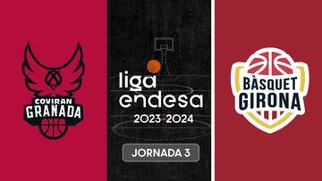Resumen del Granada vs. Basquet Girona, jornada 3 de la Liga Endesa