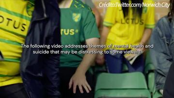 El video de Norwich City que deja un increíble mensaje sobre la salud mental