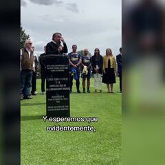 Emilio Azcárraga puso la primera piedra de la nueva Casa Club del América