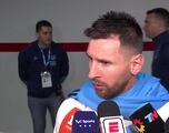 Messi acaba con Sanabria y su escupitajo en un segundo: “No sé ni quién es”