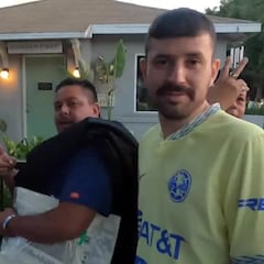 Así celebró la afición del América en Los Ángeles el 107 aniversario del club