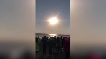 Los mejores videos del eclipse solar del 14 de octubre