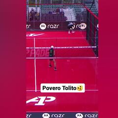 De esas cosas que nunca pensarías que te pueden pasar jugando al pádel: un 10 al rival por su rápida reacción