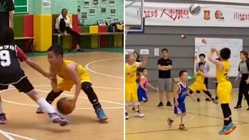 Stephen Curry anuncia que busca un talento y se viraliza este niño pequeño con una técnica alucinante