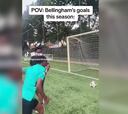 Es el jugador más en forma de Europa y no escapa a la burla: el vídeo de Bellingham que arrasa en redes