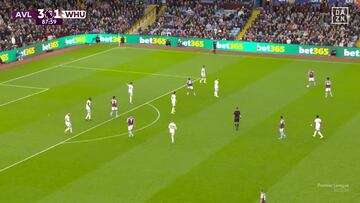 El cuarto gol del Villa de Emery lo tienen que ver: impresionante