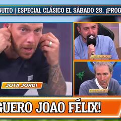 Posible penalti a João Félix similar al de Vinicius y la reacción de Jota Jordi se ha viralizado al instante