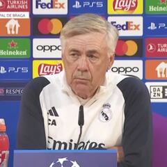 Ancelotti se moja por los vídeos de Real Madrid TV