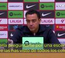 Xavi desvela lo que le dijo a Marc Guiu justo antes de salir y ganar el partido