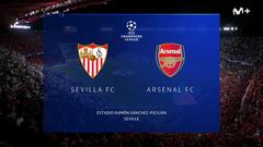 Resumen y goles del Sevilla vs Arsenal, jornada 3 fase de grupos de la Champions League