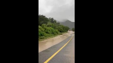 Video: Así quedó la Autopista del Sol, tras el paso del Huracán Otis