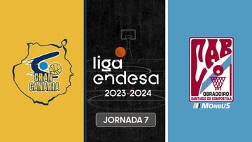 Resumen del Gran Canaria vs Obradoiro, jornada 7 de la Liga Endesa