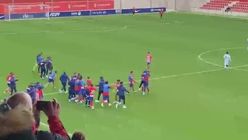 Tangana final en el mini derbi entre Real Madrid y Atlético